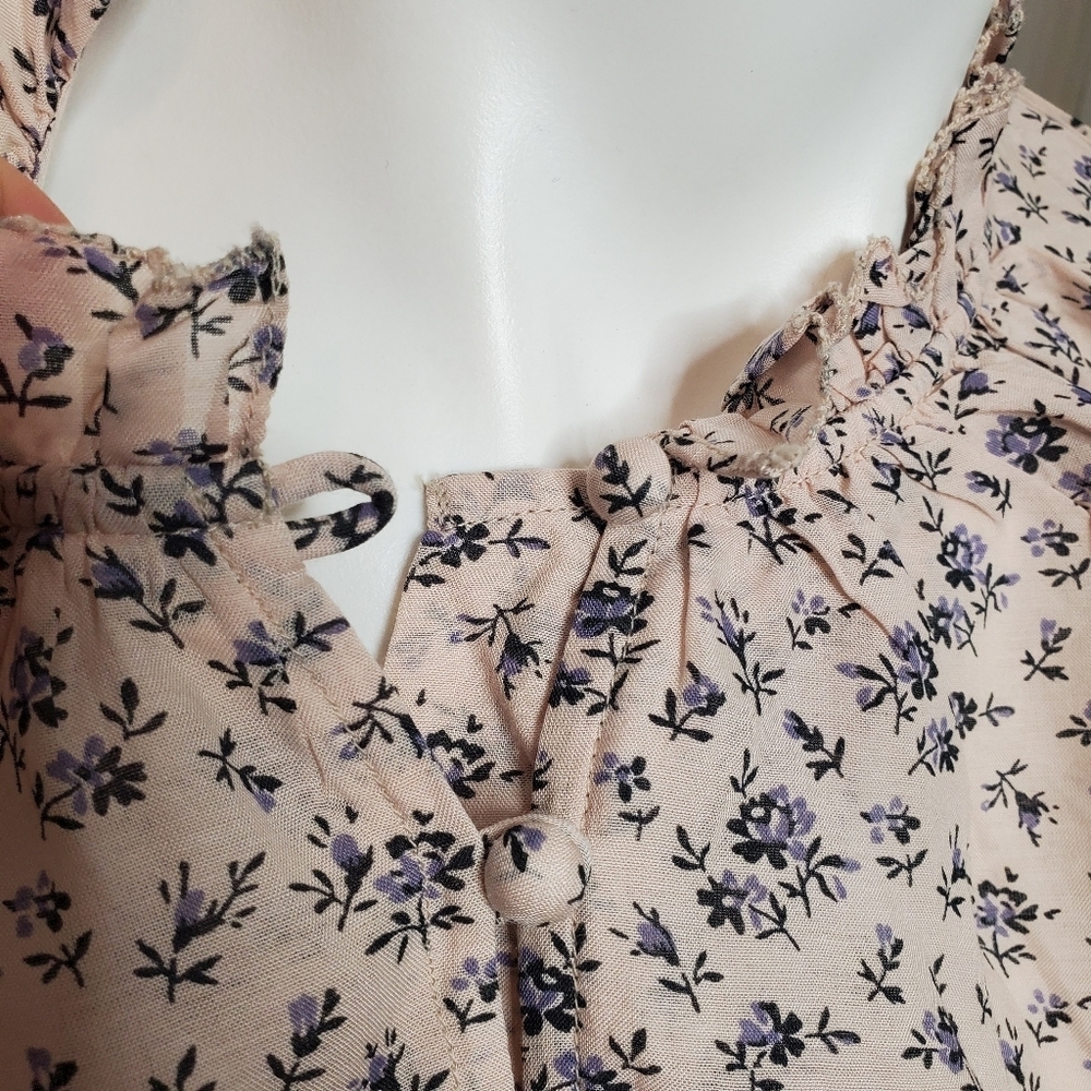 NEW Joie Senaya Floral Pink Top Small - Picture 8 of 15